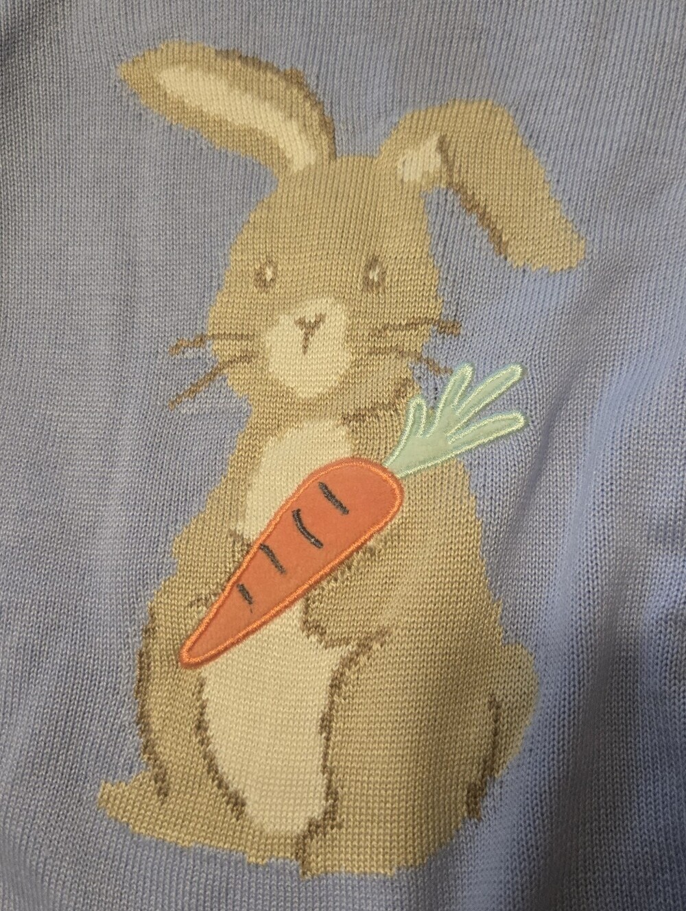 Lot Of 4 New Sweaters Bunny Rabbit 12m, 18m, 4T And 5T All New With Tags - Picture 2 of 7